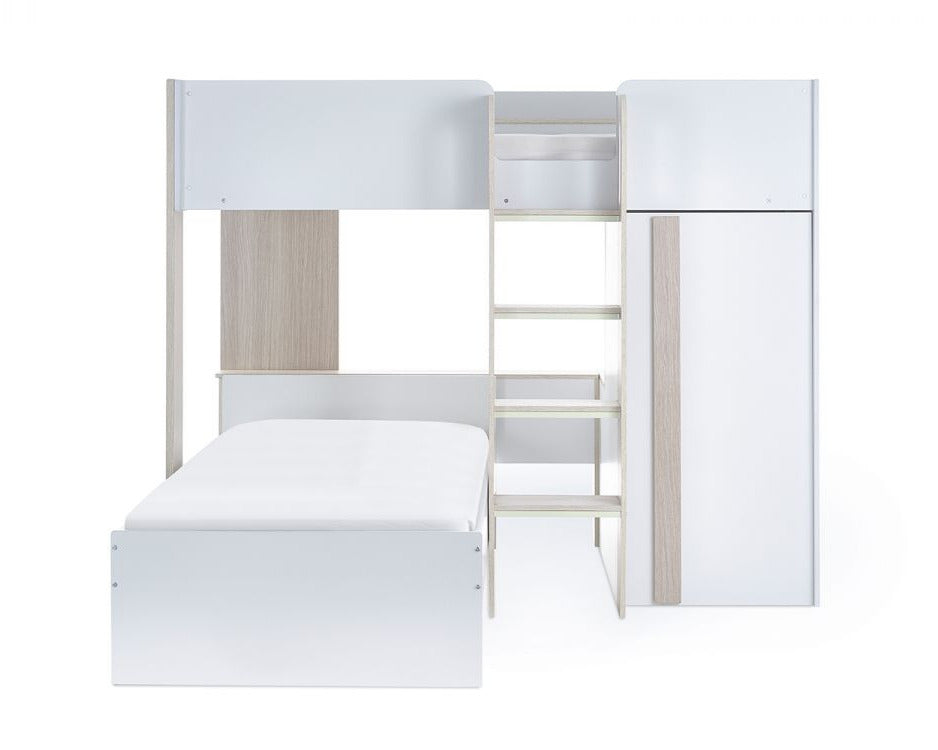 Julian Bowen Horizon Bunk Bed From Front With Bed Out-Better Bed Company