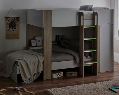 Julian Bowen Horizon Bunk Bed With Lights Off-Better Bed Company