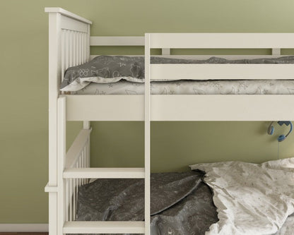 Bedmaster Oslo Small Double Bunk Bed From Front-Better Bed Company
