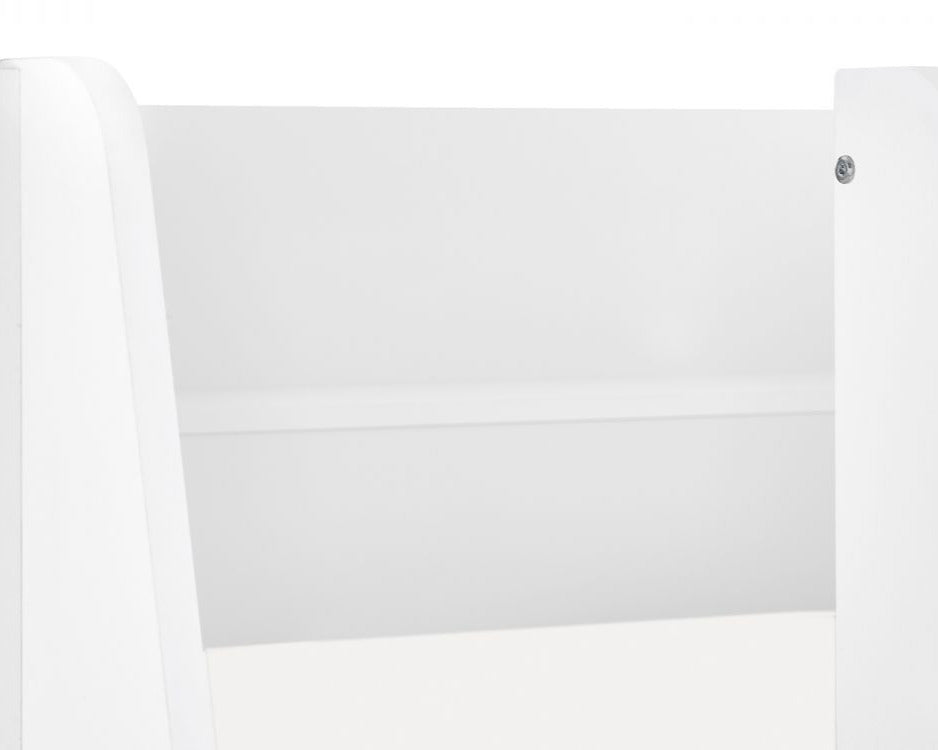Julian Bowen Parsec Bunk Bed - White White Background Ladder Close Up-Better Bed Company