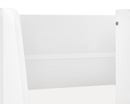 Julian Bowen Parsec Bunk Bed - White White Background Ladder Close Up-Better Bed Company