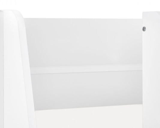 Julian Bowen Parsec Bunk Bed - White White Background Ladder Close Up-Better Bed Company