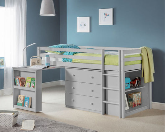 Julian Bowen Roxy Sleep Station Bed Grey-Better Bed Company 